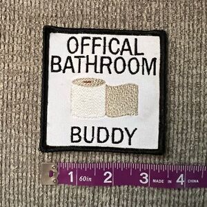 Official Bathroom Buddy Patch